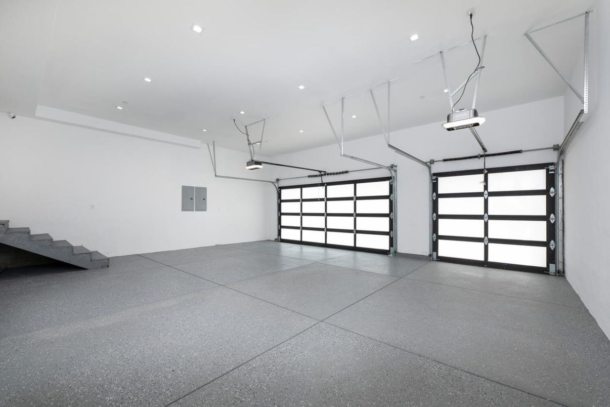 Garage, Interior, Recessed Lighting