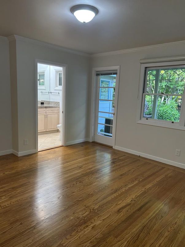 Bathroom, Empty room, Interior, Wood Texture Flooring