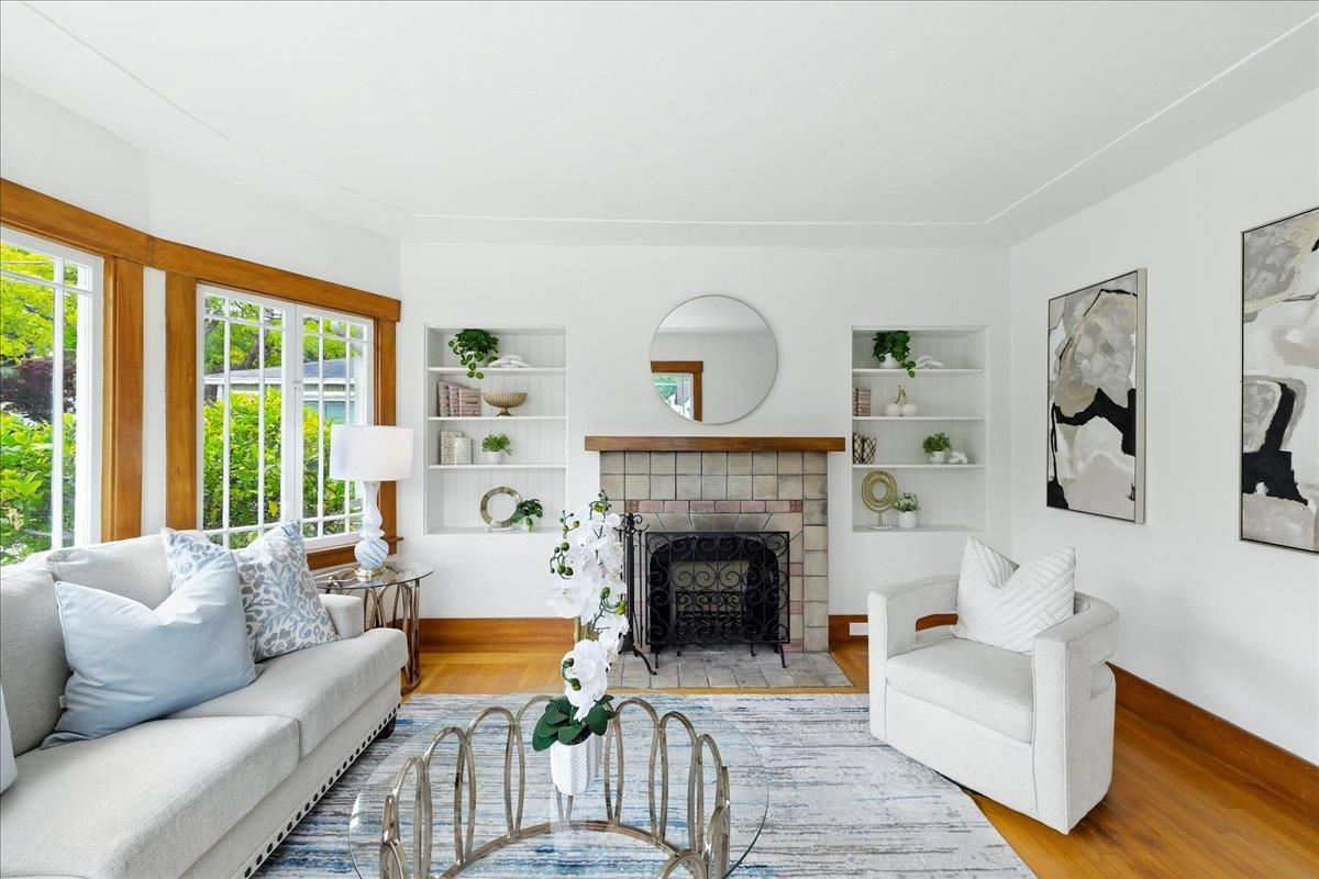 Fireplace, Interior, Living room, Wood Texture Flooring