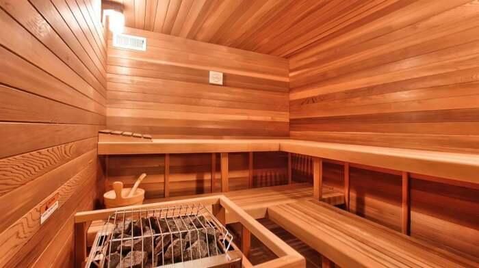 Interior, Sauna Room