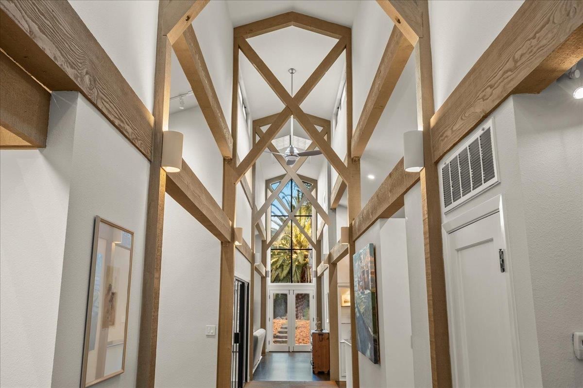 Interior, Wooden Beams, Wood Texture Flooring