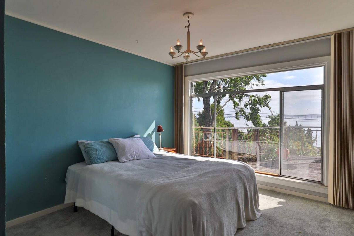 Bedroom, Chandelier, Interior