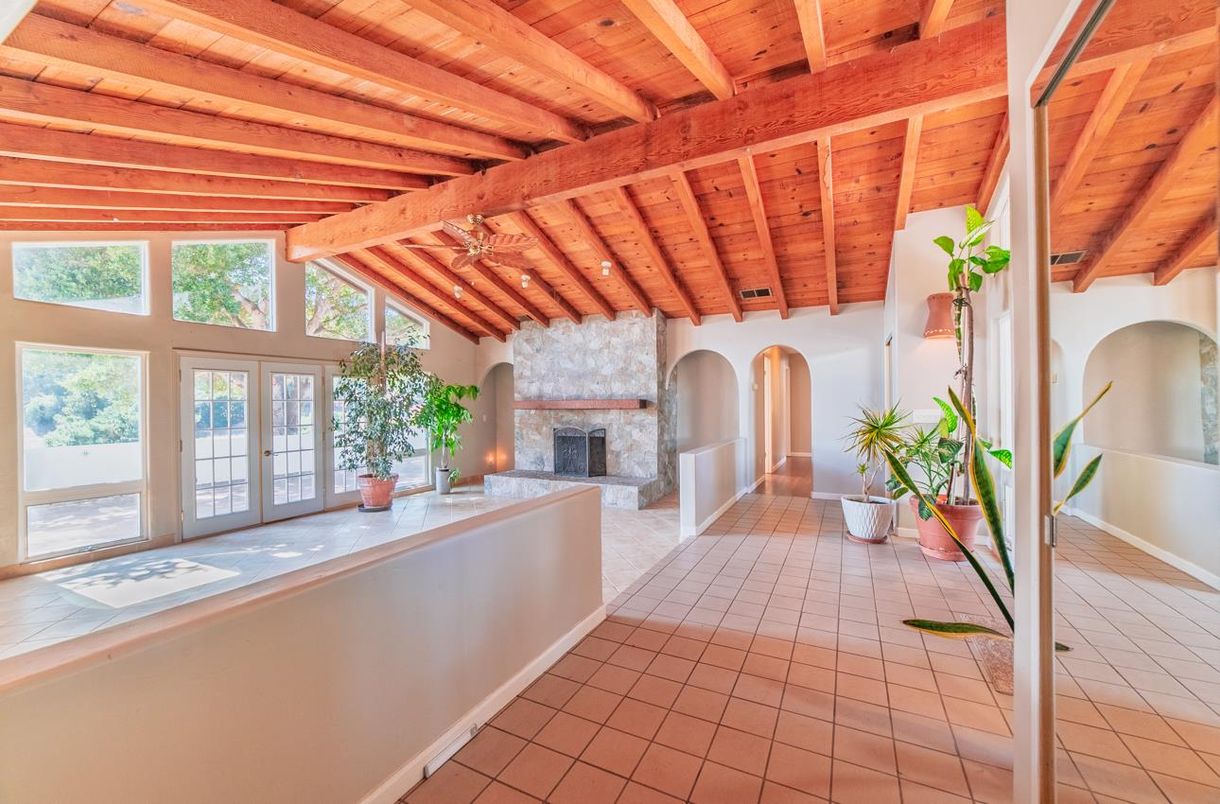 Fireplace, Interior, Wooden Beams, Wooden Ceilings