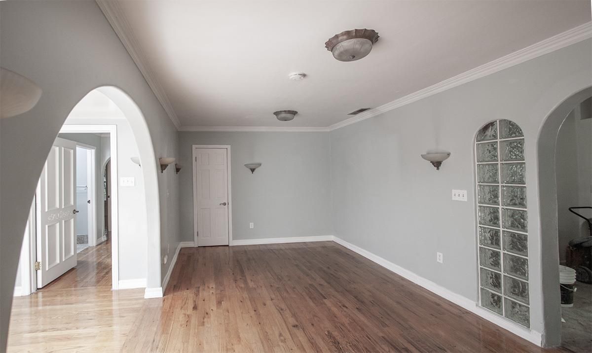 Empty room, Interior, Wood Texture Flooring