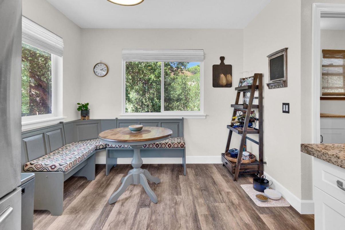 Dining room, Interior, Wood Texture Flooring