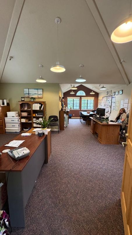Home Office, Interior, Pendant Lights