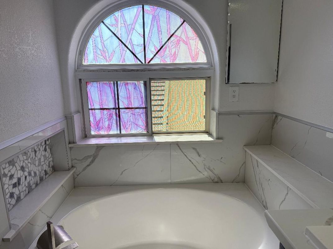 Bathroom, Interior, Marble Walls