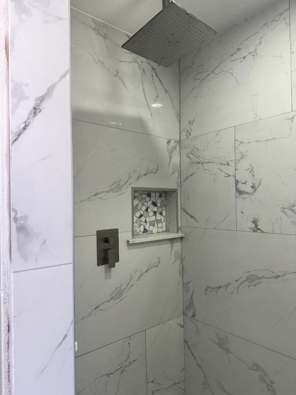 Bathroom, Interior, Marble Walls
