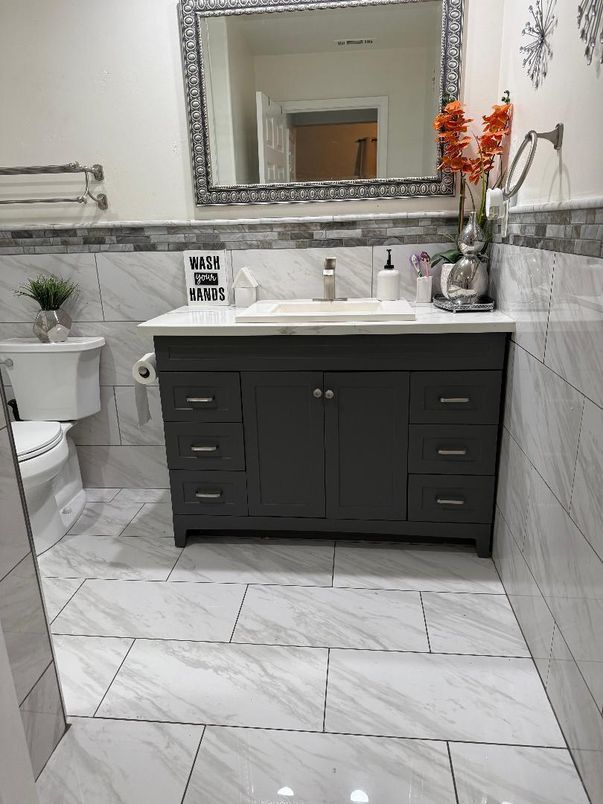 Bathroom, Interior, Marble