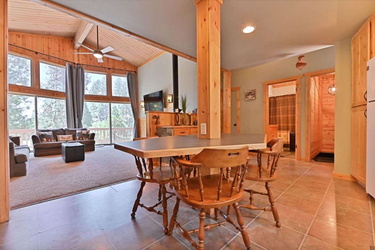 Interior, Living room, Recessed Lighting, Wooden Walls