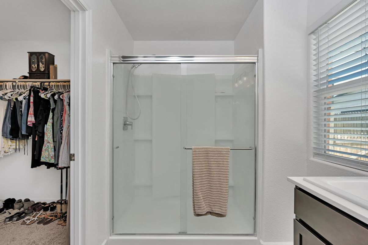 Bathroom, Glass Shower, Interior, Walk-in Closets