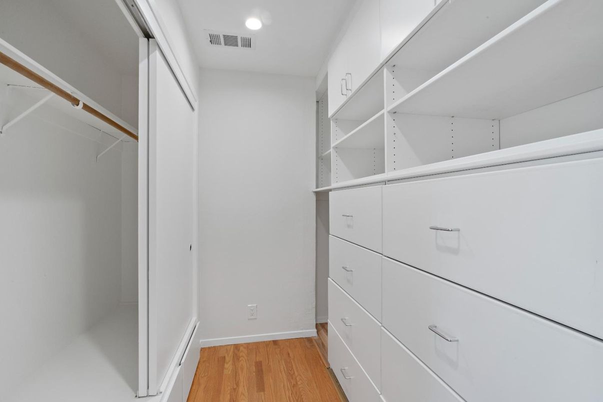 Interior, Recessed Lighting, Walk-in Closets, Wood Texture Flooring