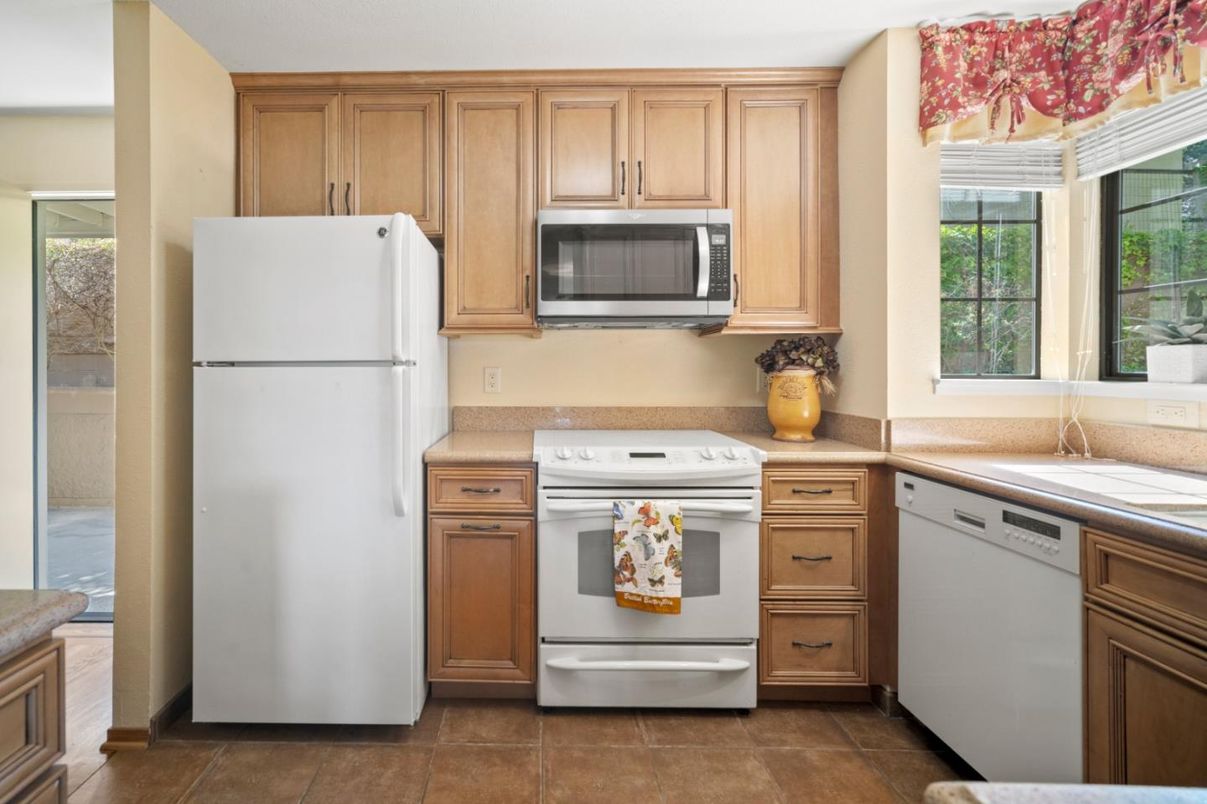 Interior, Kitchen, Tile Countertops