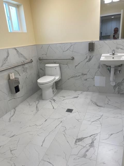 Bathroom, Interior, Marble, Marble Walls