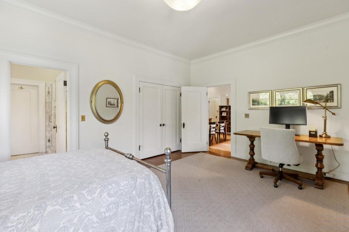 Bedroom, Home Office, Interior, Wood Texture Flooring