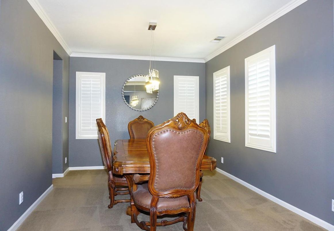 Dining room, Interior, Pendant Lights