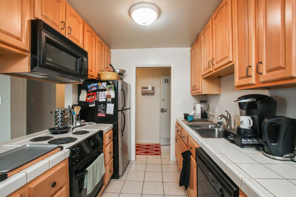 Interior, Kitchen, Tile Countertops