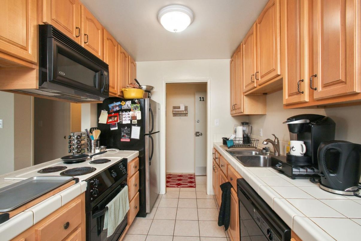Interior, Kitchen, Tile Countertops