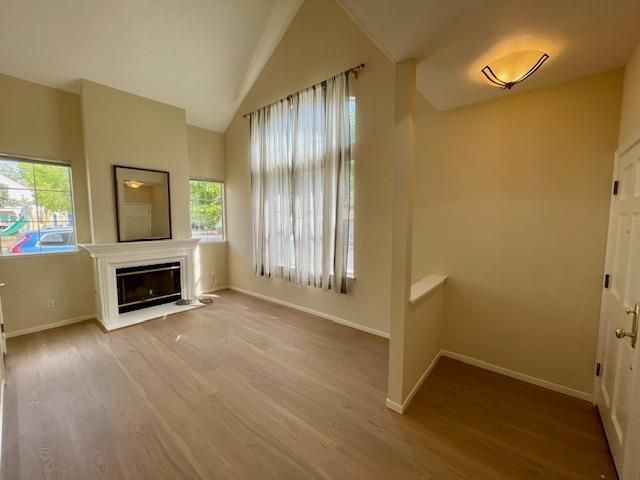 Empty room, Fireplace, Interior, Wood Texture Flooring