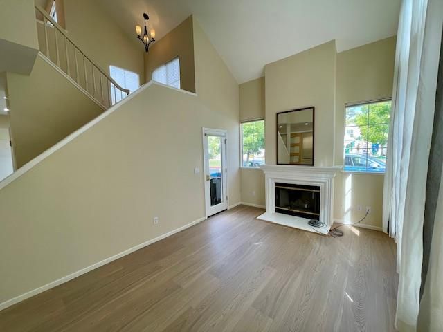 Fireplace, Interior, Wood Texture Flooring