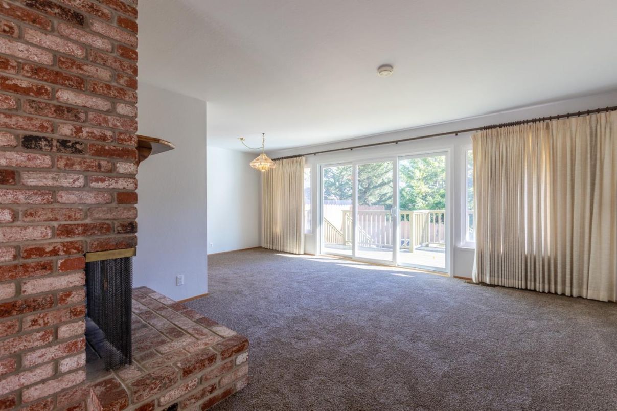 Chandelier, Empty room, Interior, Stone Walls