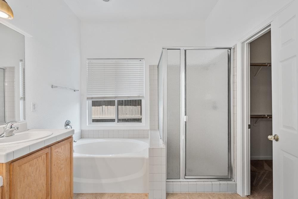 Bathroom, Glass Shower, Interior, Tile Countertops
