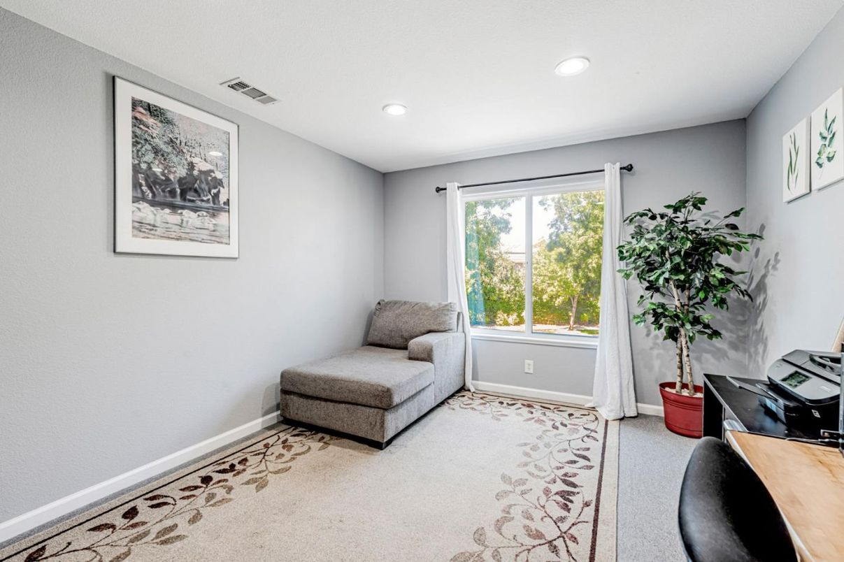 Home Office, Interior, Recessed Lighting