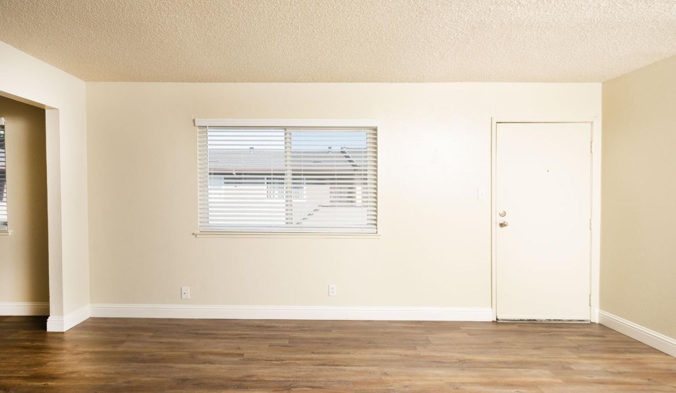 Empty room, Interior, Wood Texture Flooring