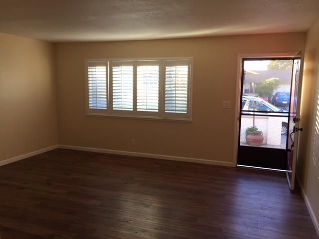 Empty room, Interior, Wood Texture Flooring