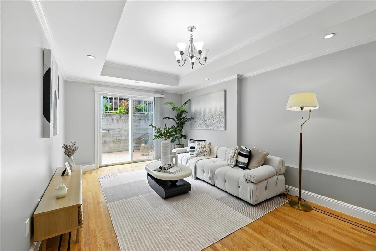 Chandelier, Interior, Recessed Lighting, Wood Texture Flooring