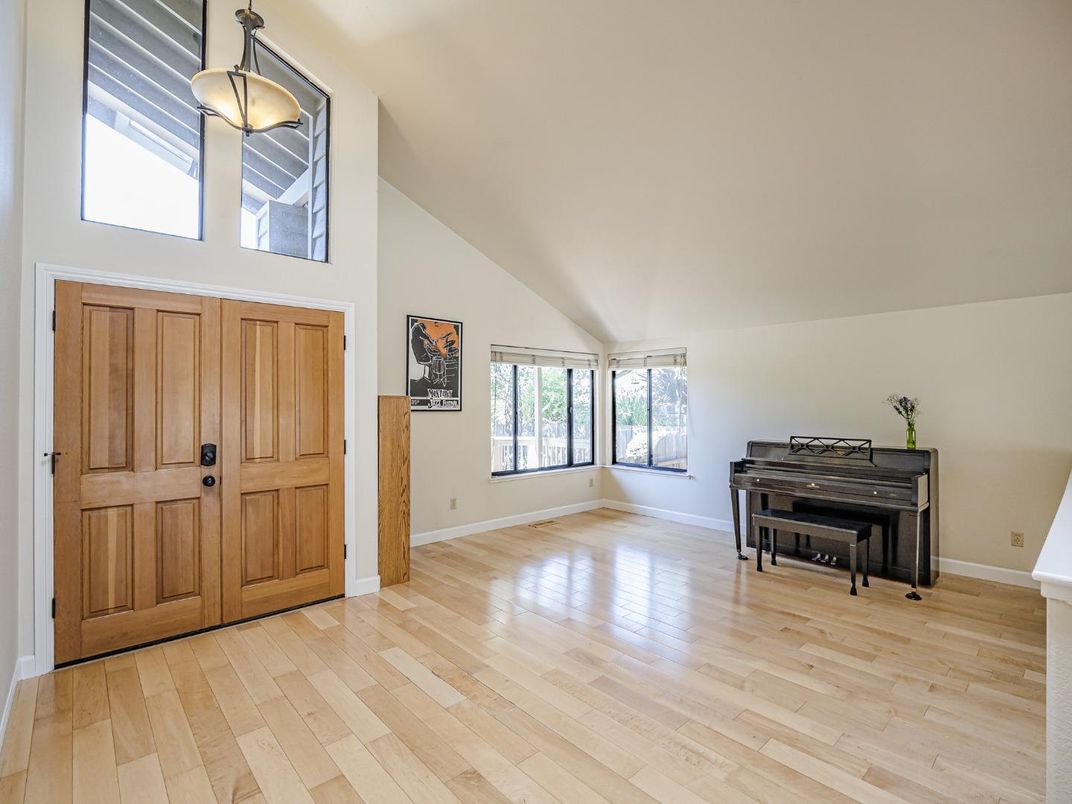 Interior, Piano, Wood Texture Flooring