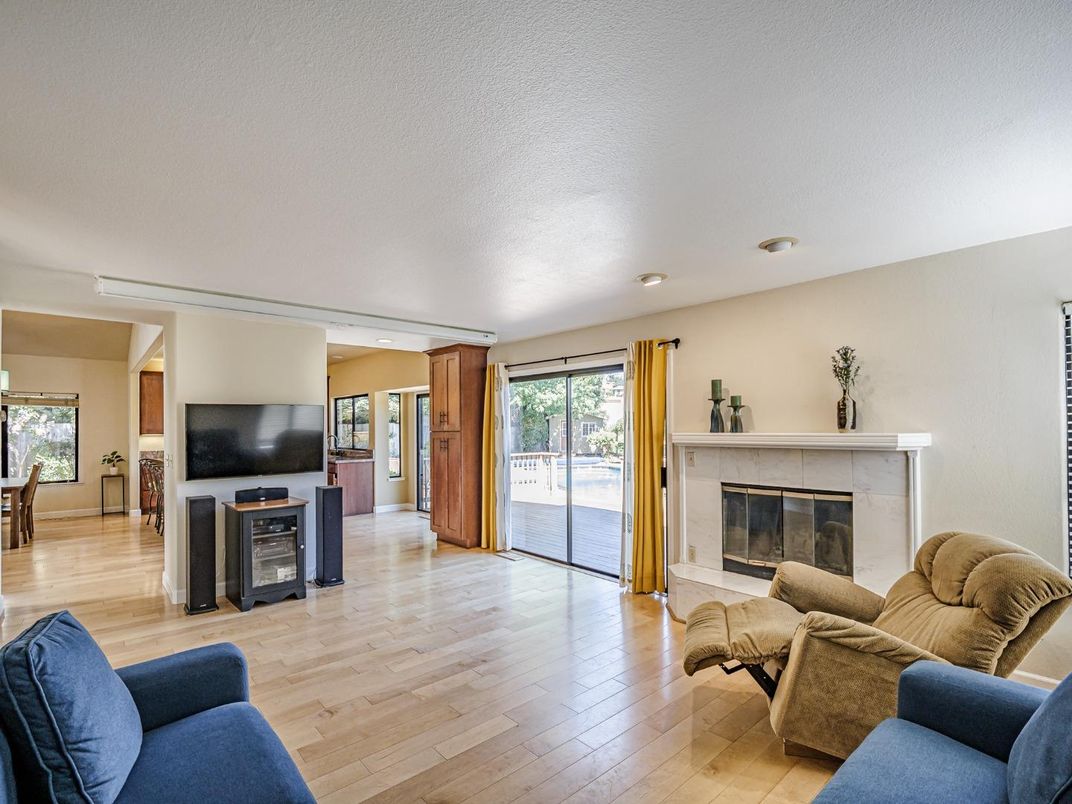 Fireplace, Interior, Living room, Wood Texture Flooring