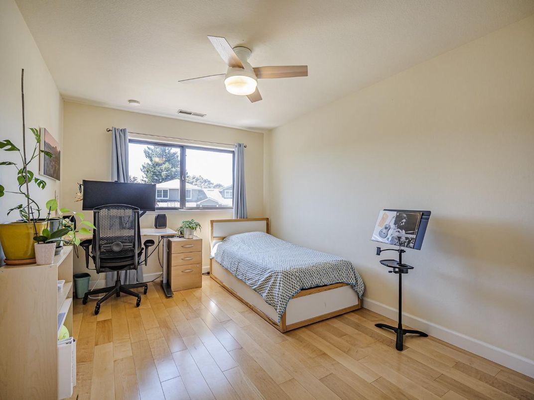 Bedroom, Home Office, Interior, Wood Texture Flooring