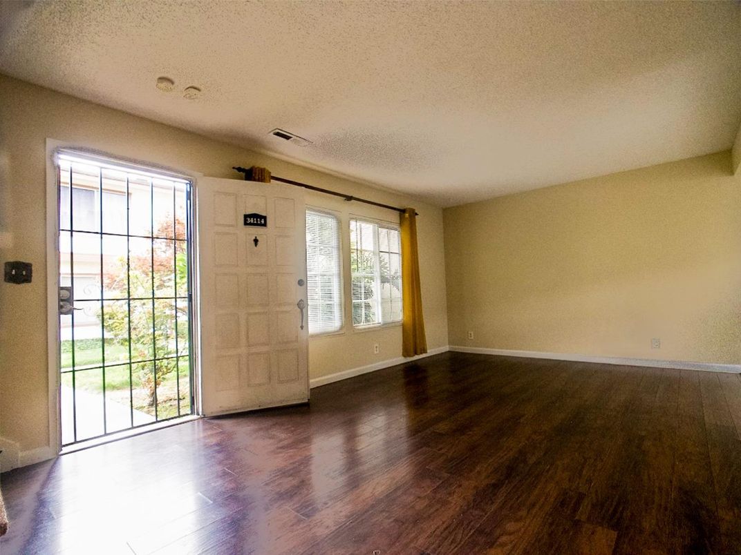 Empty room, Interior, Wood Texture Flooring