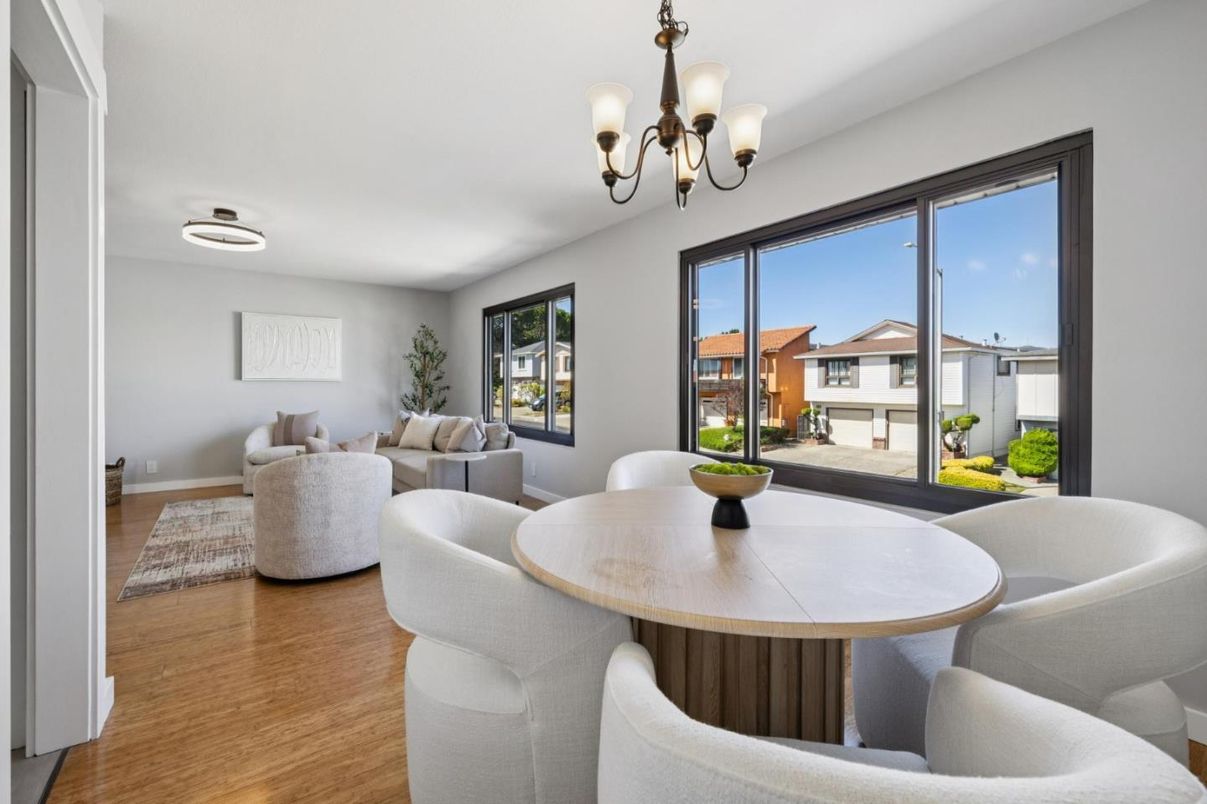 Chandelier, Dining room, Interior, Living room, Wood Texture Flooring