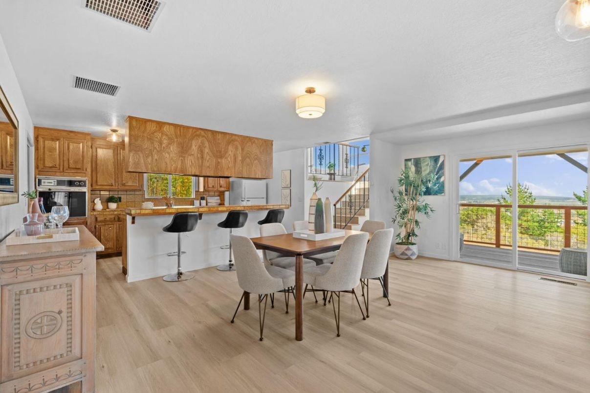 Dining room, Interior, Kitchen, Wood Texture Flooring