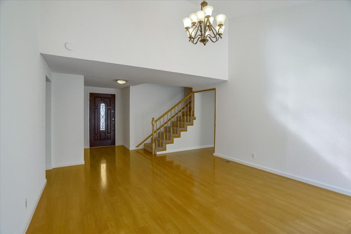 Chandelier, Interior, Wood Texture Flooring