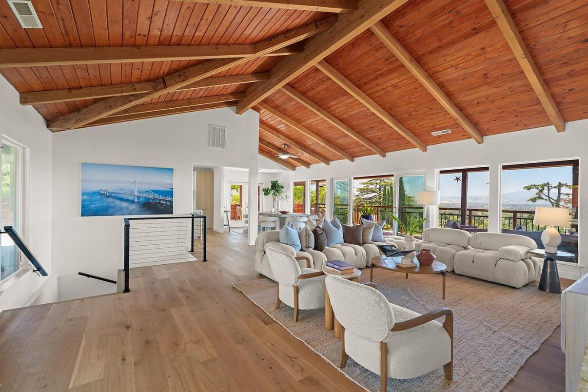 Interior, Living room, Wooden Beams, Wooden Ceilings, Wood Texture Flooring