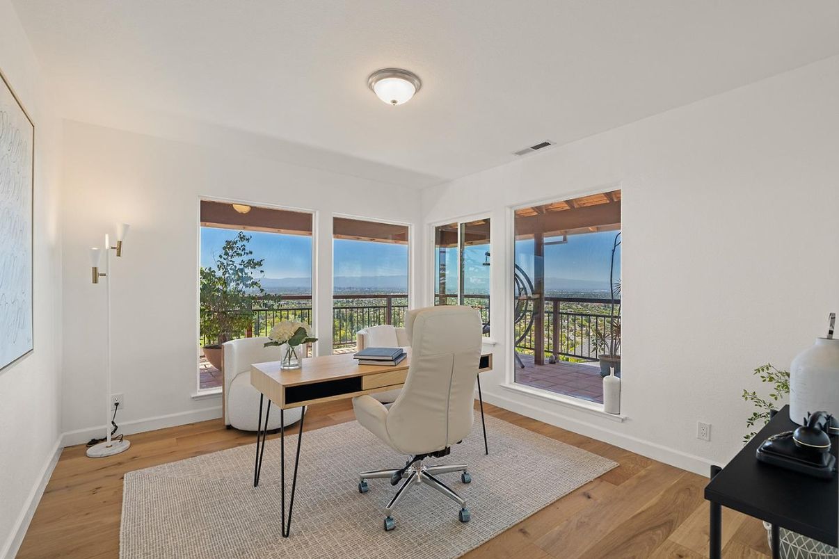 Home Office, Interior, Water, Wood Texture Flooring