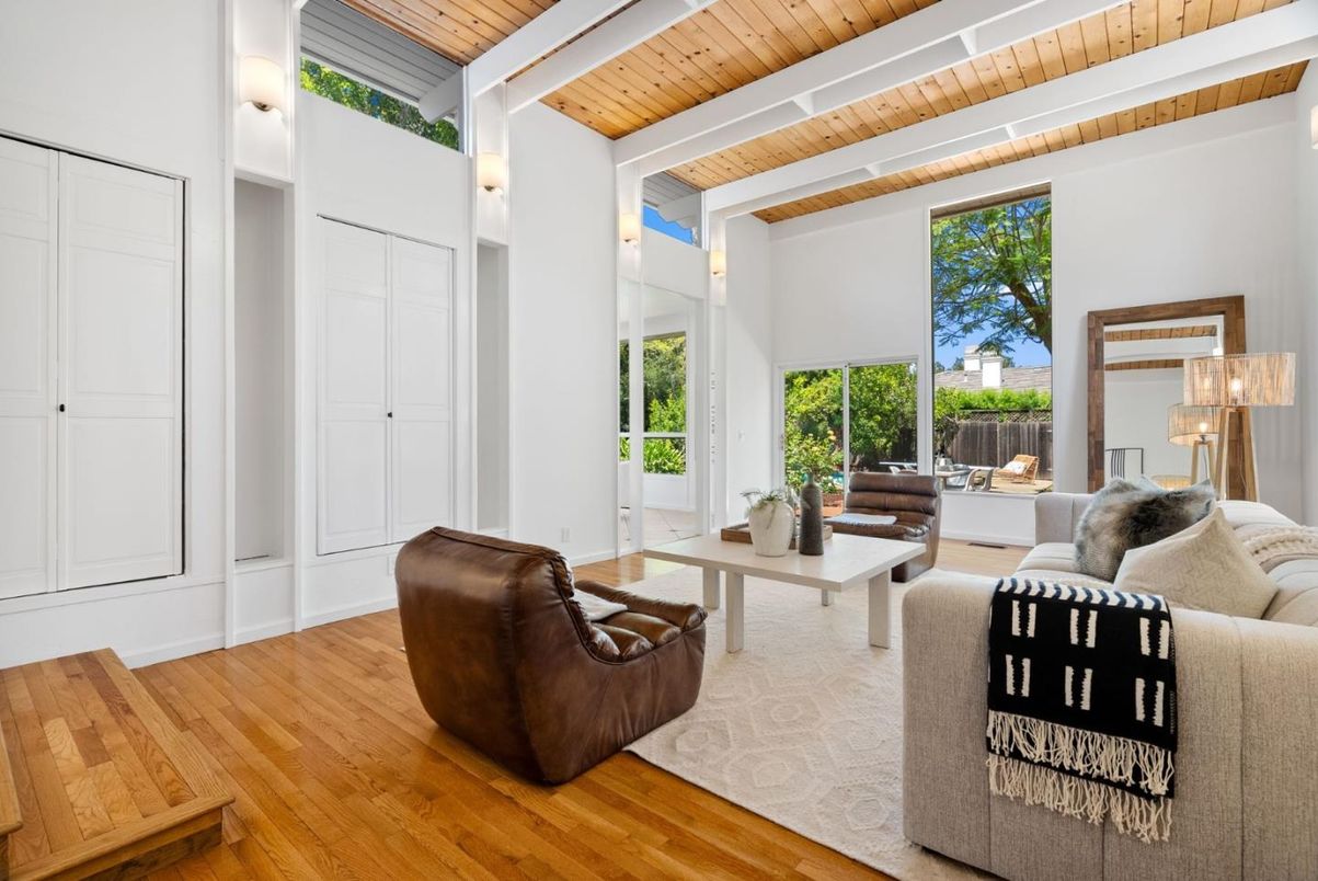 Interior, Living room, Wooden Ceilings, Wood Texture Flooring