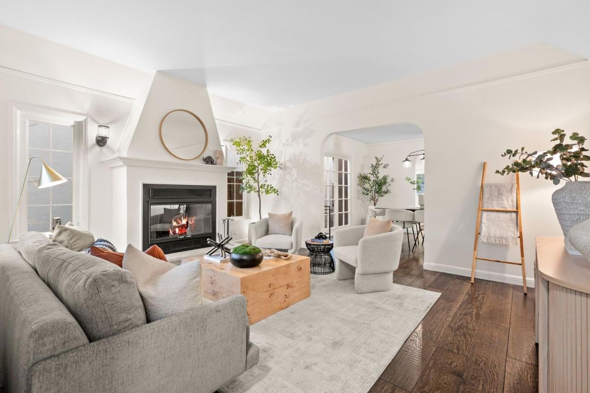 Fireplace, Interior, Living room, Wood Texture Flooring