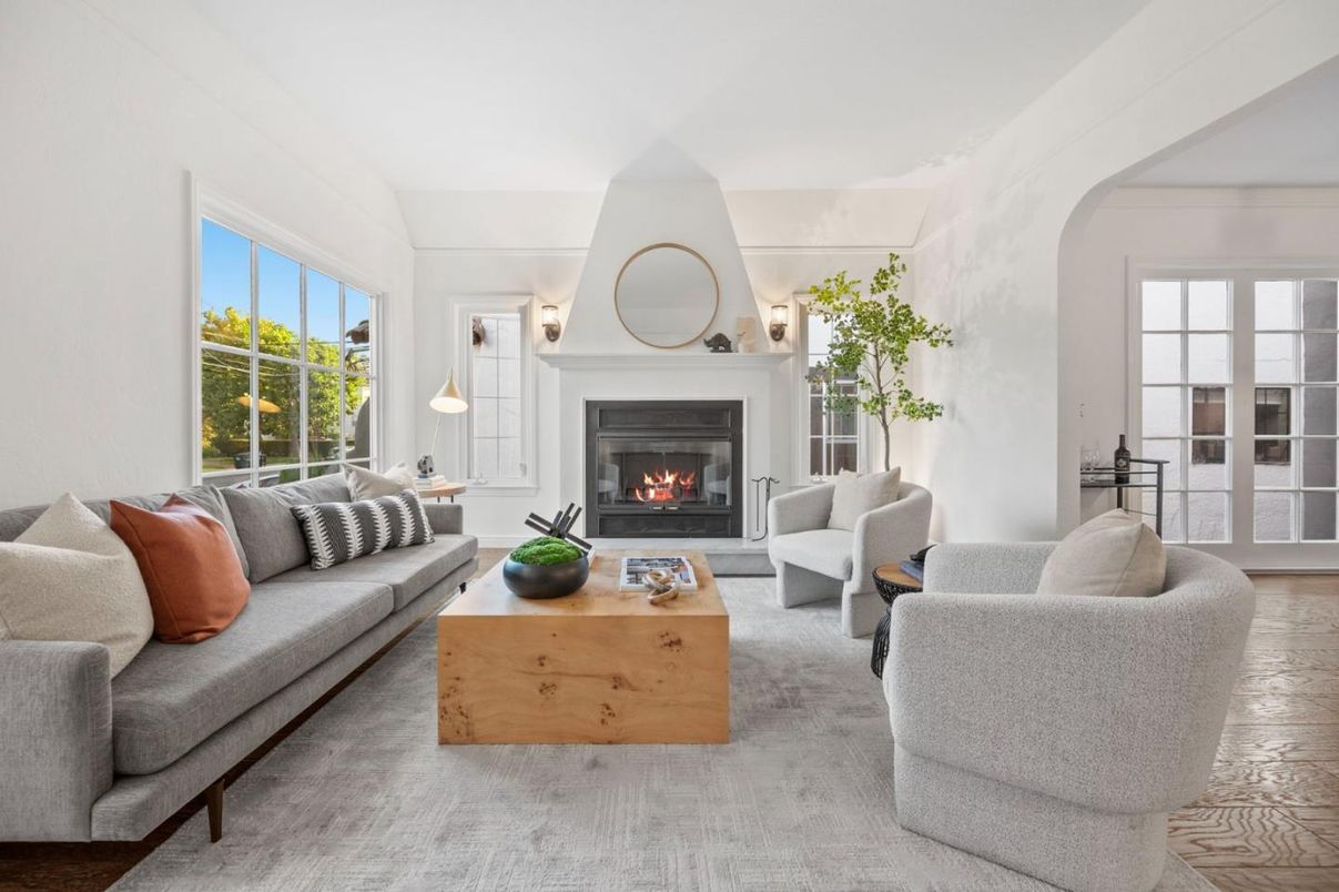 Fireplace, Interior, Living room, Wood Texture Flooring