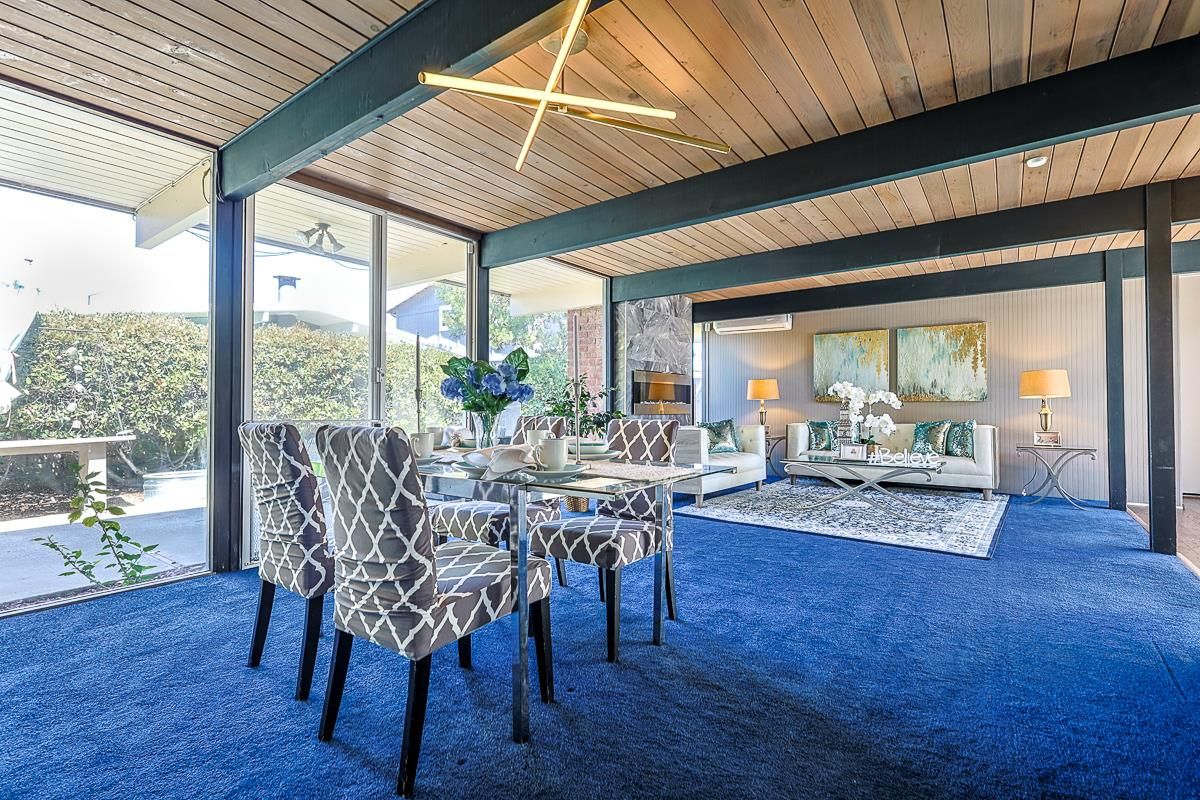 Dining room, Interior, Living room, Wooden Beams, Wooden Ceilings