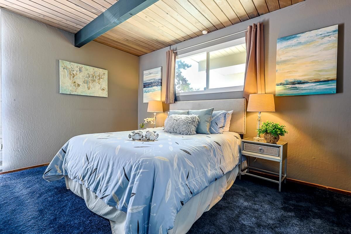 Bedroom, Interior, Wooden Beams, Wooden Ceilings