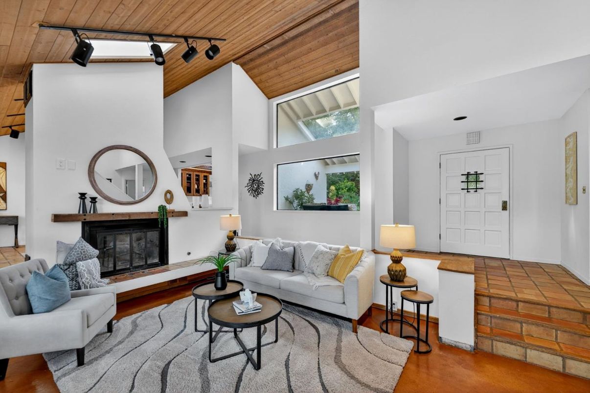 Interior, Living room, Wooden Ceilings, Wood Texture Flooring
