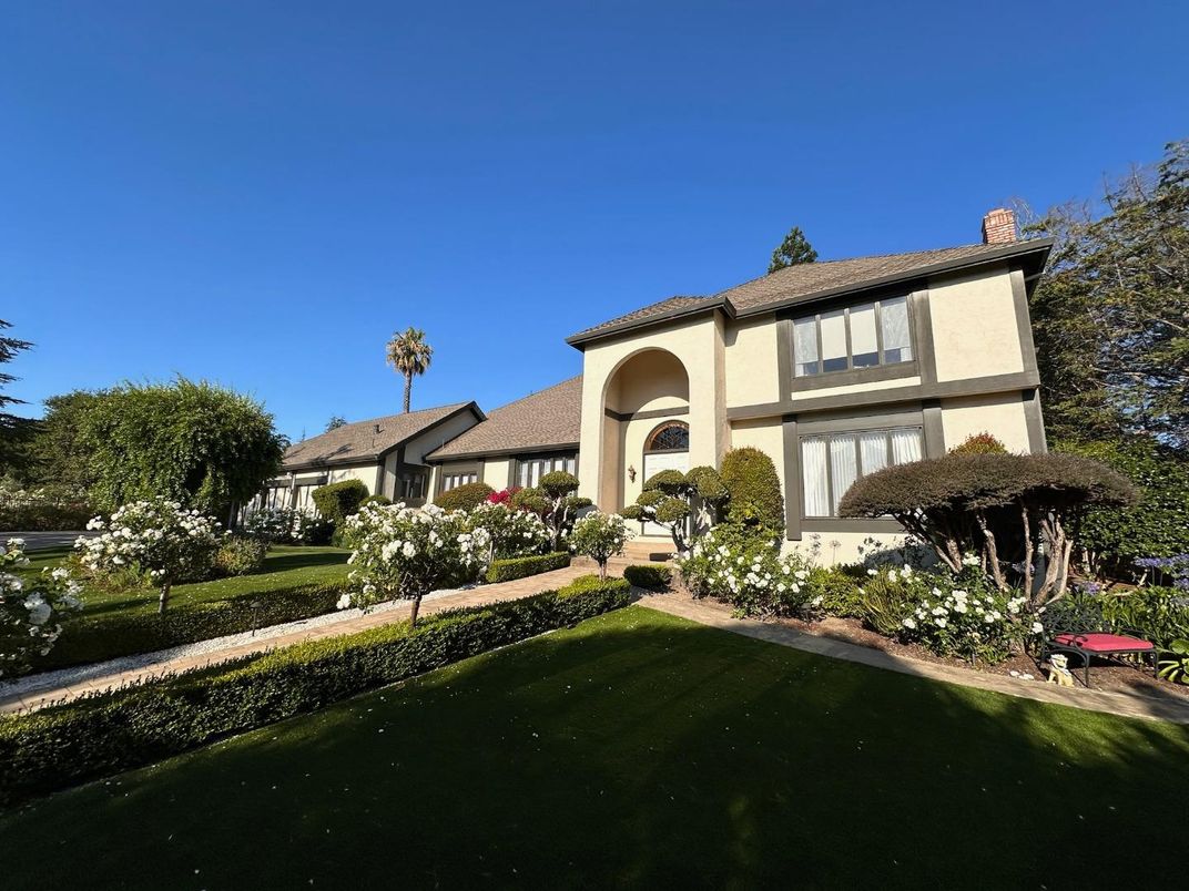 Backyard, Exterior, Facade, Mediterranean