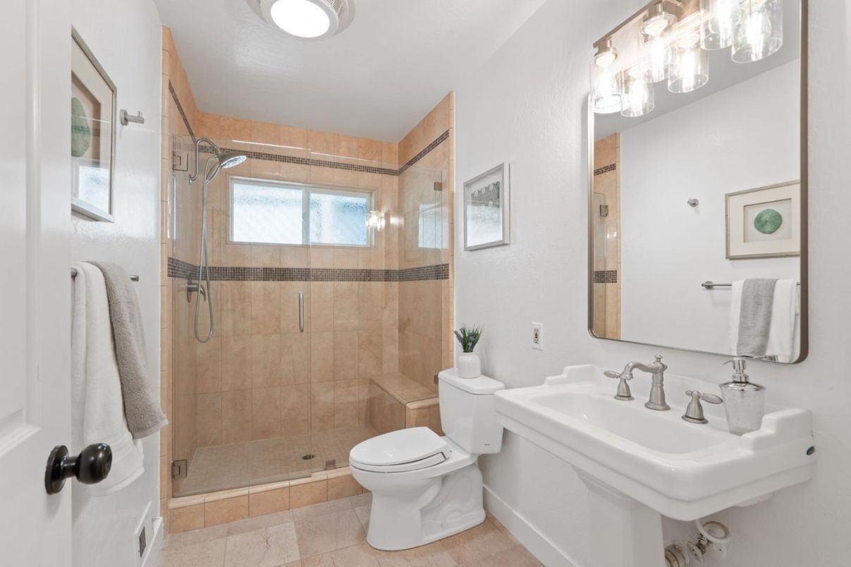 Bathroom, Glass Shower, Interior