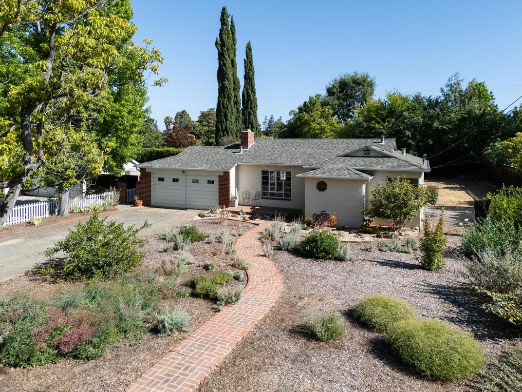 Attached, Backyard, Exterior, Facade, Ranch
