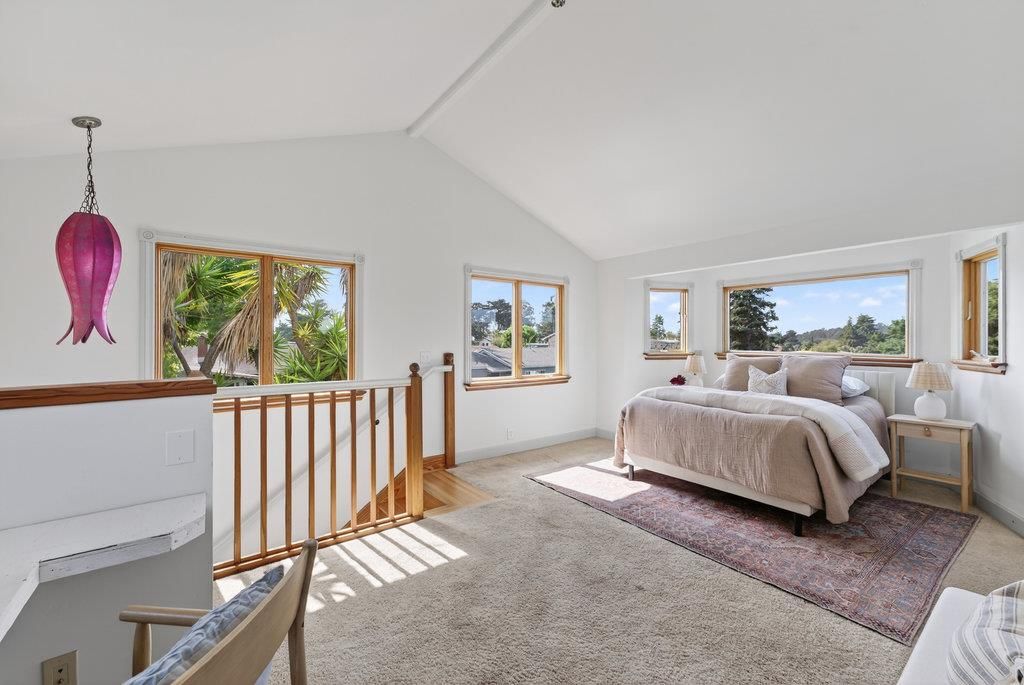 Bedroom, Interior, Pendant Lights