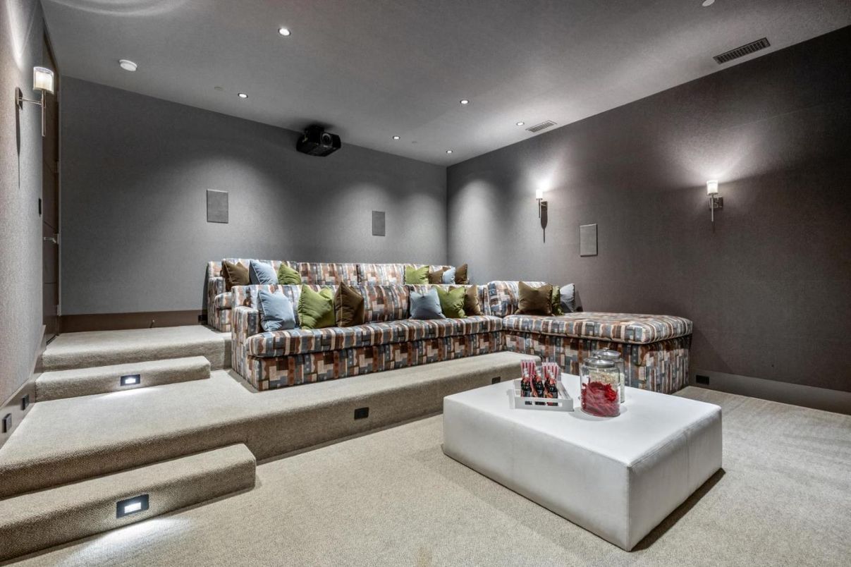 Interior, Recessed Lighting, Theatre Room